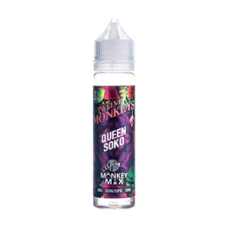 Queen Soko Shortfill E-Liquid by Twelve Monkeys