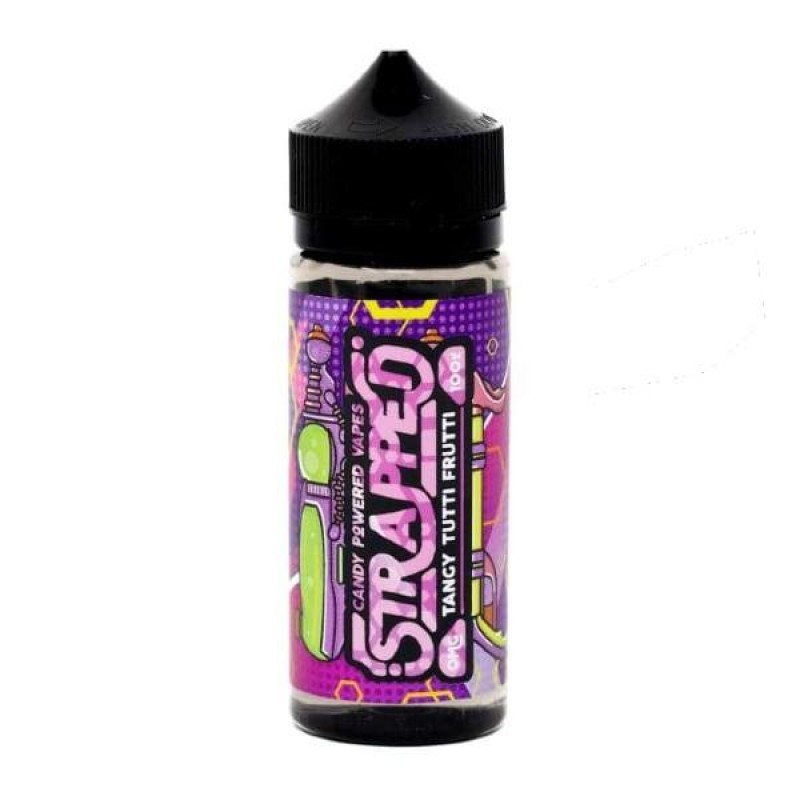 Tangy Tutti Frutti Shortfill E-Liquid by Strapped