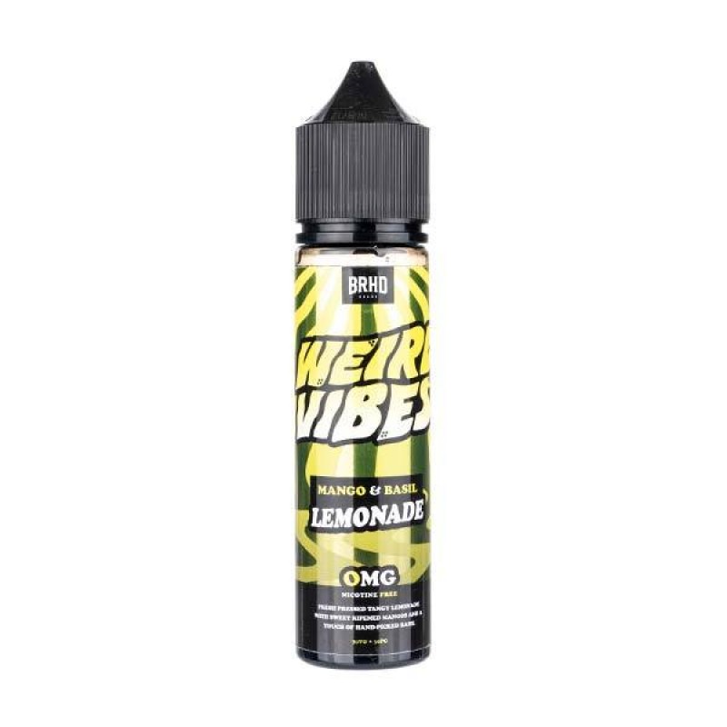 Mango & Basil Lemonade Shortfill E-Liquid by Weird...