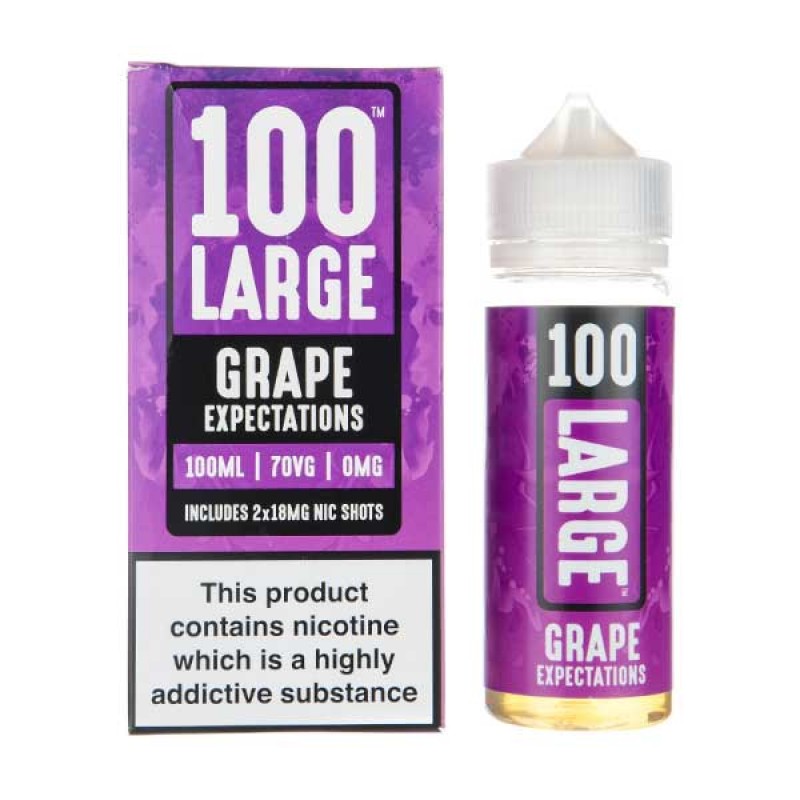 Grape Expectations Shortfill E-Liquid by 100 Large